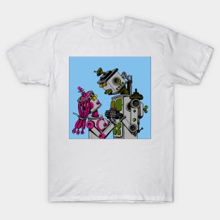 Robots 58 (Style:3) T-Shirt